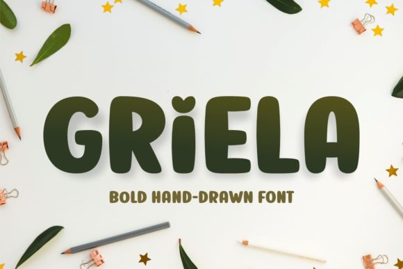 Discover Griela: A Bold Display Typeface for Joyful Designs
