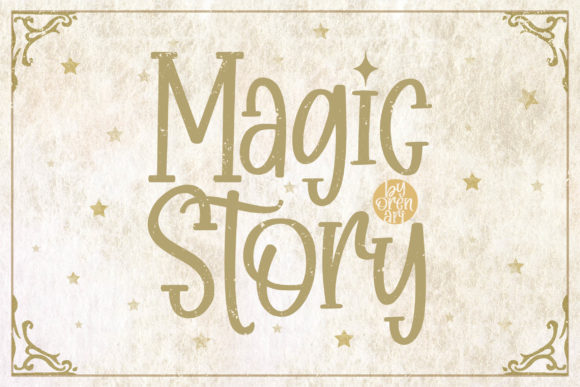 Discover the Joy of Magic Story: A Font for Playful Designs
