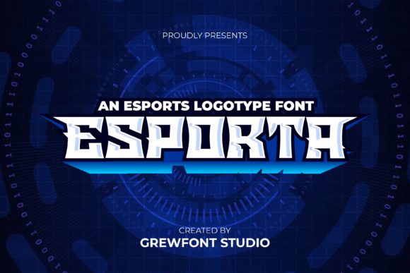Esporta: A Bold Display Font for Modern Creatives