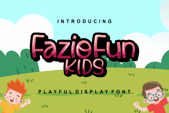Fazio Fun: A Playful Handwritten Font for Creative Projects