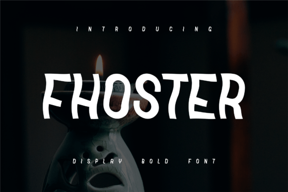 Fhoster: The Wavy Display Font That Flows with Creativity
