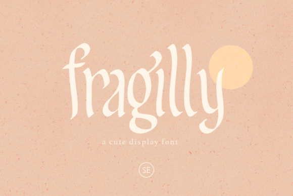 Fragilly: The Elegant Display Font for Creative Projects