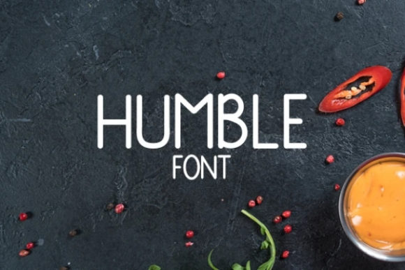 Humble: A Display Font That Makes Projects Pop