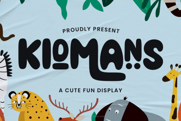 Kidmans: Your Go-To Playful Display Font for Creative Projects
