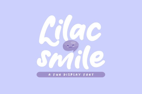 Lilac Smile: A Playful Font for Creative Projects