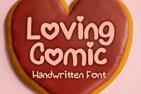 Loving Comic: A Playful Font for Heartfelt Designs