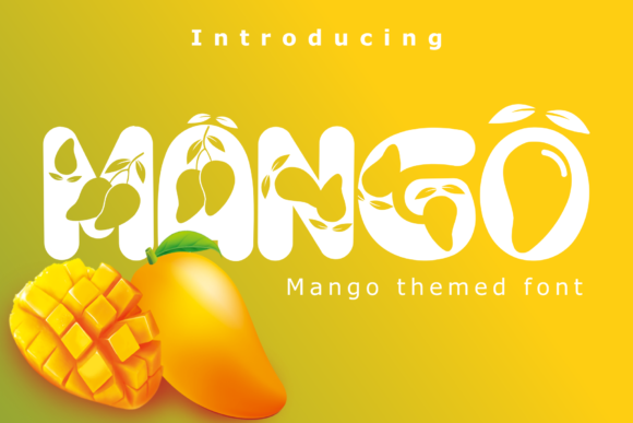 Mango Font: A Bold and Friendly Display Typeface