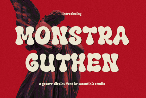 Monstra Guthen: A Modern Groovy Display Font for Creative Projects