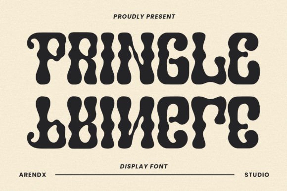 Pringle: A Creative Display Font with Urban Edge