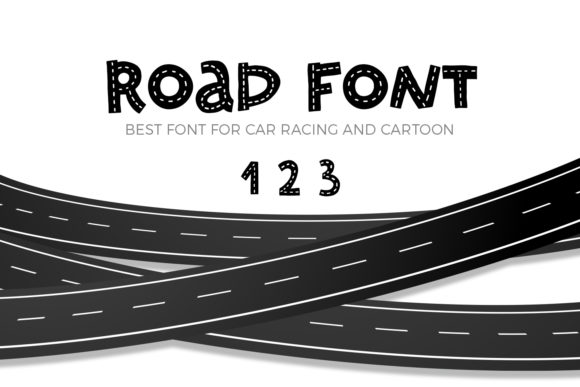 Road: A Quirky Display Font for Standout Designs