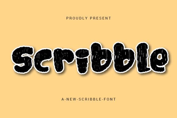 Scribble: A Playful Display Font for Joyful Designs