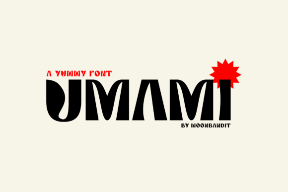 Umami: A Modern Display Font for Bold, Minimalist Design